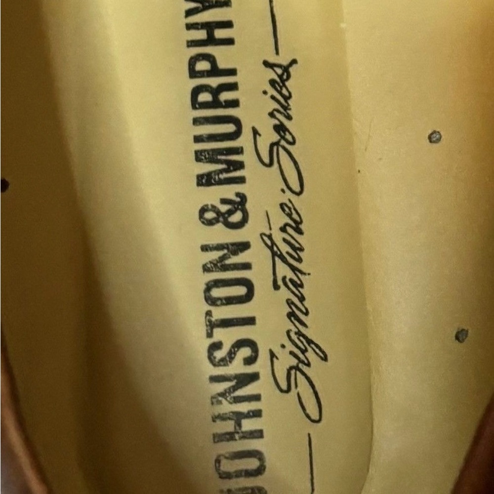 Johnston&Murphy Italy Men’s Dress Shoes Size 10 - Picture 7 of 7